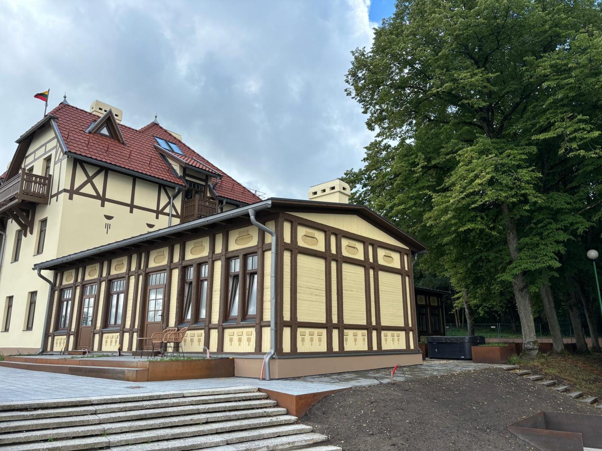 Smiltynes Kurhauzas Sandkrug Kurhaus Klaipėda Eksteriør billede